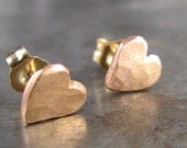 Recycled Rose Gold Hearts