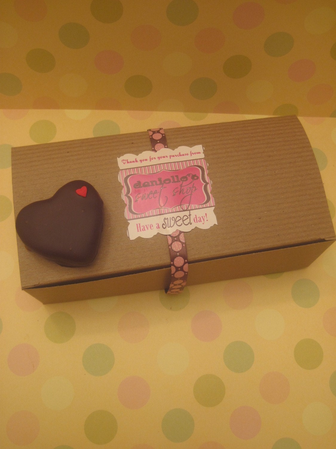 Chocolate Sugar Cookie Heart Bites