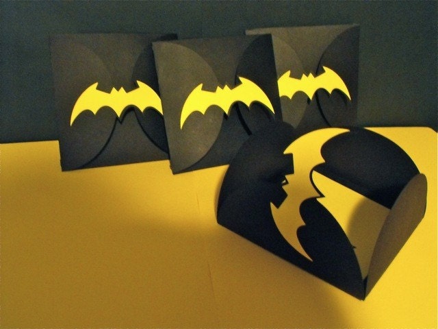 Batman Birthday Party Invitation  - Custom Order for Giancarlo's Mommy