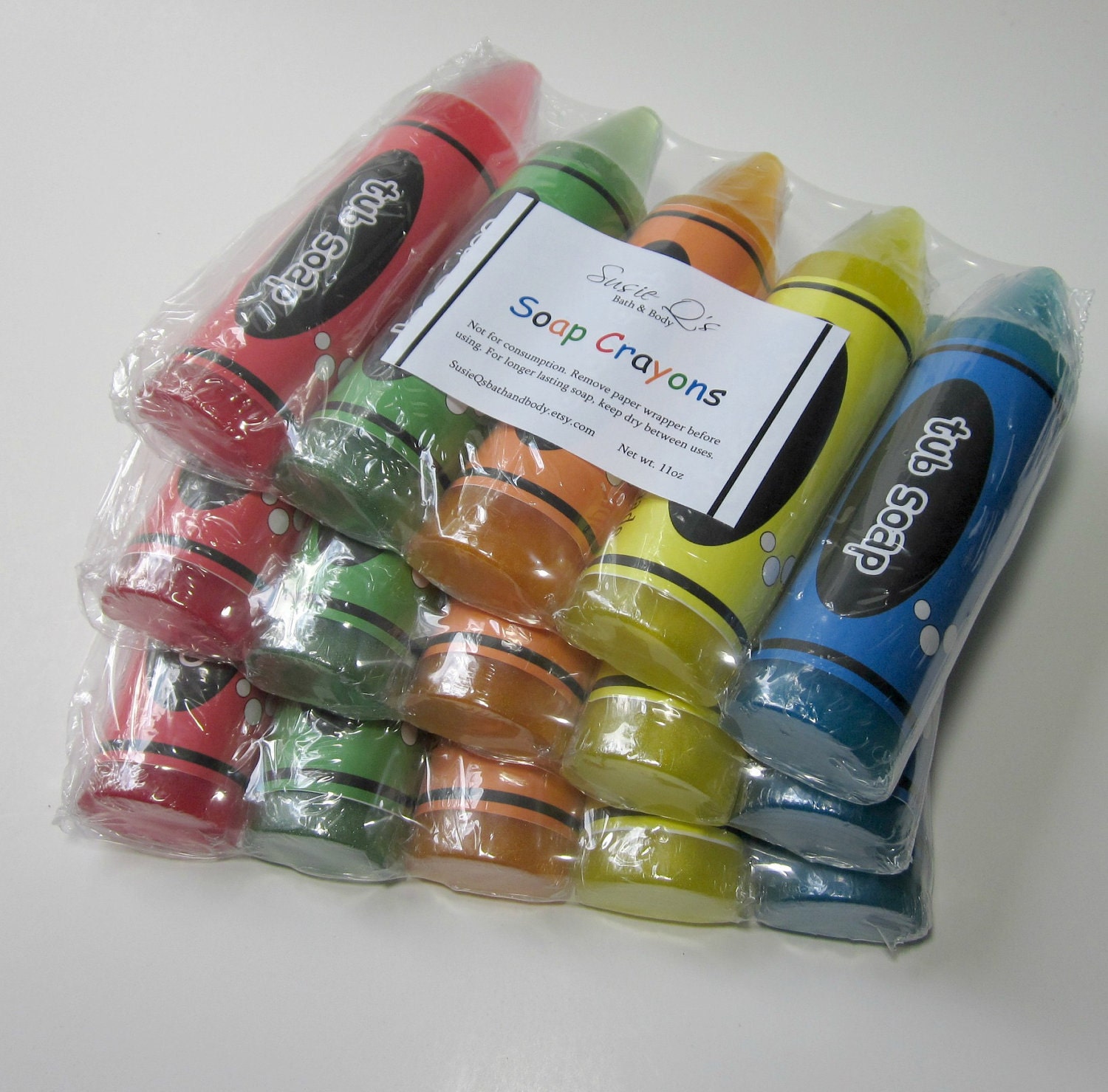 Crayon Tub Soap Set of 5