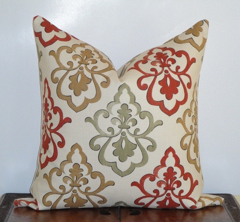 Beautiful Decorative Pillow Cover 22 x 22 by TurquoiseTumbleweed