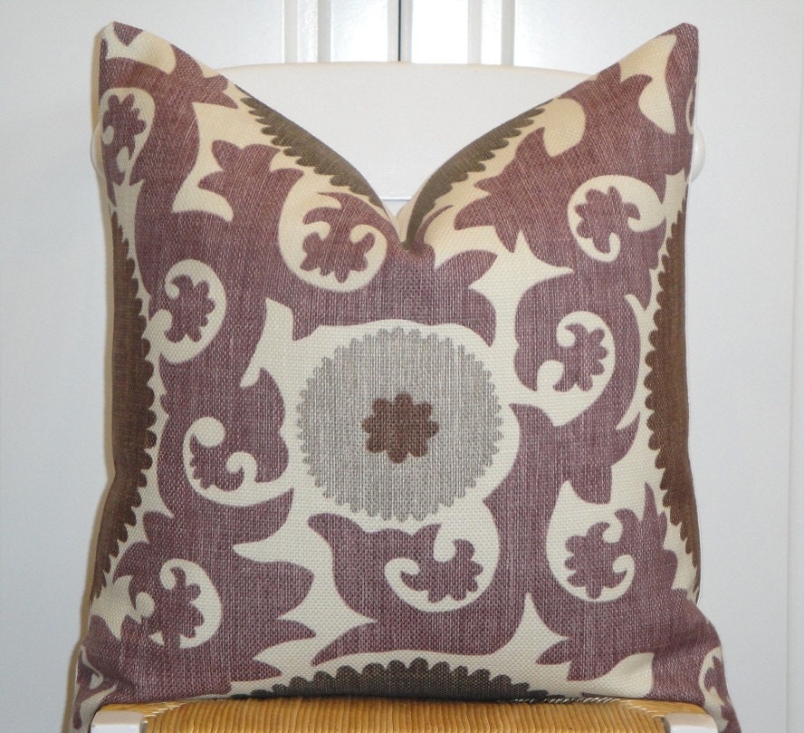 Beautiful Decorative Pillow Cover 20x20 by TurquoiseTumbleweed