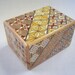 Japanese Puzzle box (Himitsu bako)- 3.5inch(90mm) Open by 4steps