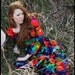 Vintage // 'Technicolor Dream' Dress // Small