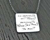 An Invisible Red Thread...an Adoption Necklace