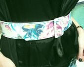 SALE Wide Floral Belt