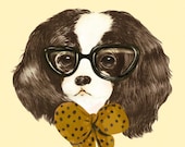 Glasses and Bow - Print