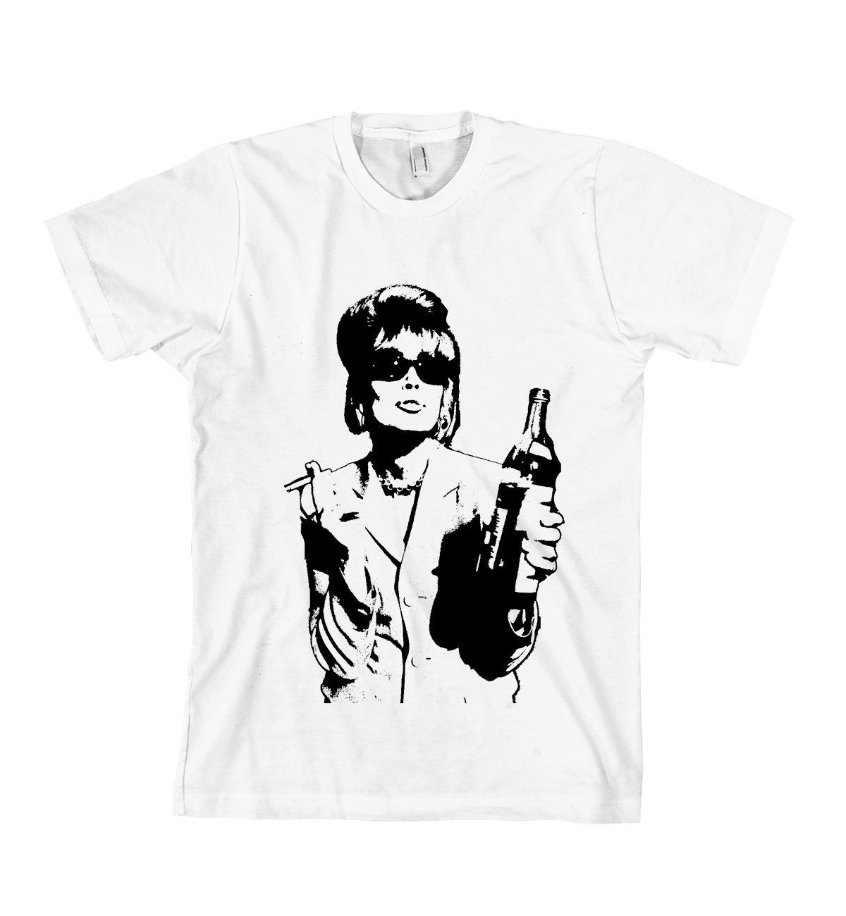 Absolutely Fabulous T-Shirt Patsy Stone - American Apparel Unisex Sizes S, M, L, XL - Custom Color