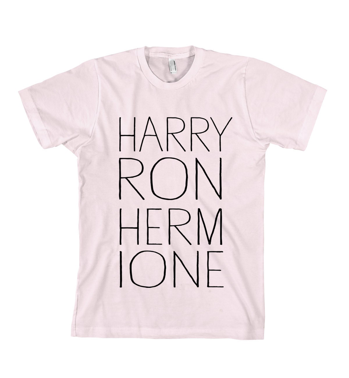 Harry Potter T-Shirt Trio - CUSTOM ORDER - American Apparel Unisex Sizes S, M, L, XL - Custom Colors