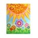 You Are My Sunshine, 11x14 CUSTOM PAINTING, personalized art for girl nursery