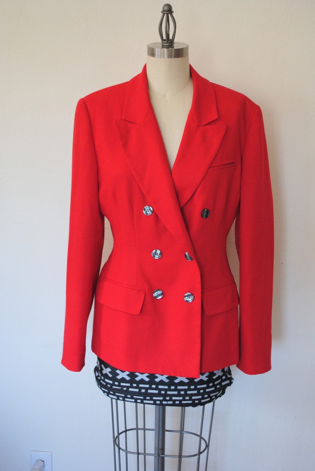 Vintage  Hugo Buscati Milano tailored blazer