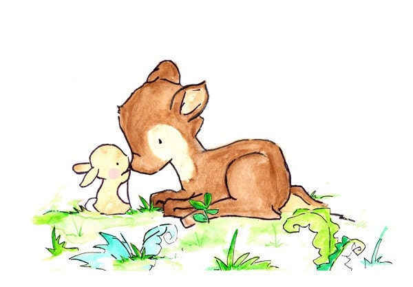 Bunny Dear 8x10 Archival Print