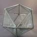 d20 5 inch dice bowl in beveled glass