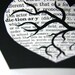 Pick A Word. Custom Definition PaperCut Mounted on Wooden Block. Original Hand Cut Dictionary Art by PaperCutWorks
