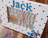 airplane frame personalized airplane picture frame for children by oscar & ollie