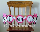 Minnie Mouse High Chair Banner