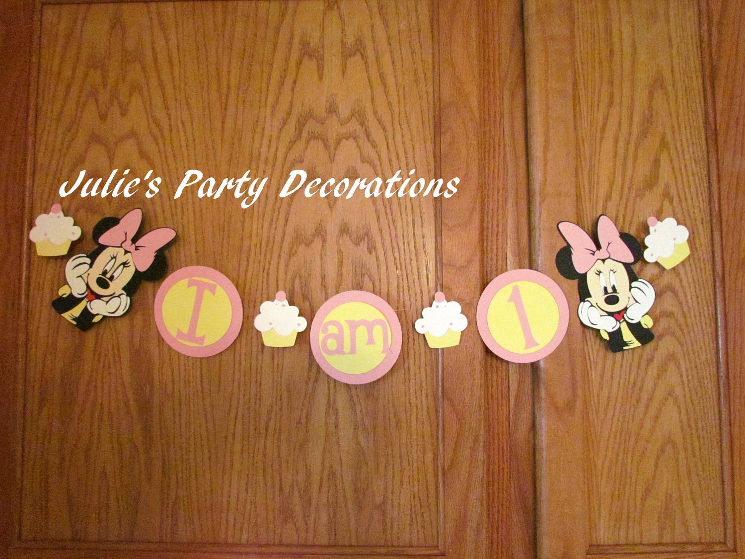 Minnie Mouse High Chair Banner