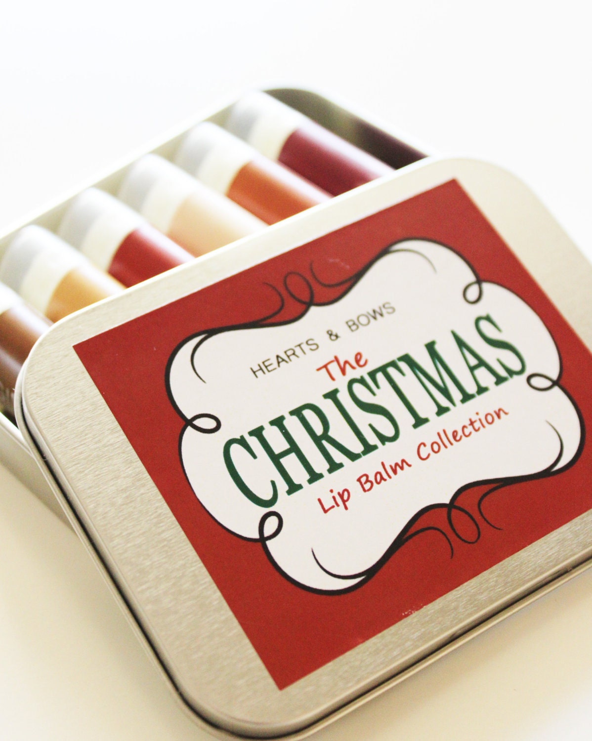 Items similar to The CHRISTMAS Lip Balm Gift Set on Etsy