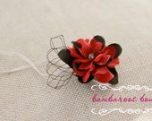 red baby headband, baby headband, black headband