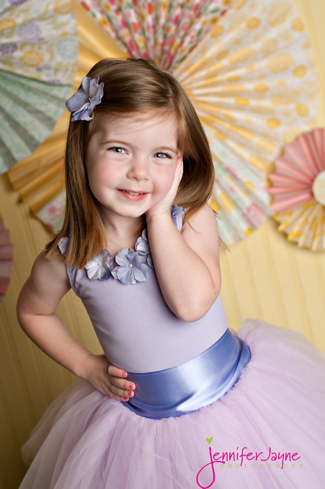 LAVENDER Flower Girl Top, purple Leotard, vintage flower girl shirt, birthday outfit