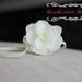 petite white baby headband, newborn headband, photography props