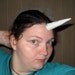 White Tie-on Unicorn Horn