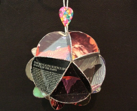 Yes Band Album Cover Ornament Made Of Record Jackets - Roger Dean Graphics - Music
