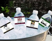 GRADUATION CLASS of 2013 water bottle labels favors - any color any image