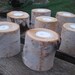 50 - 2" Birch Candle Holders for Weddings, Bridal Showers, Garden Party
