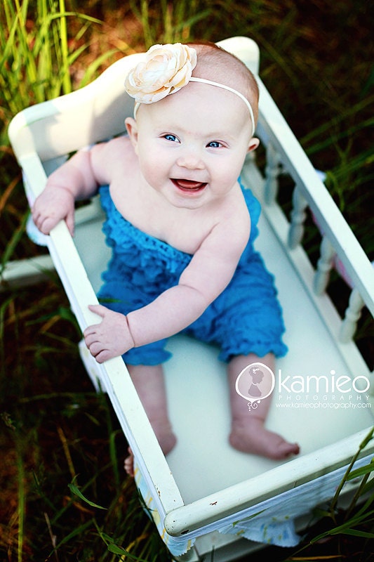 Girls Petti Ruffle Romper (sizes 6M to 5T) -- Many Colors