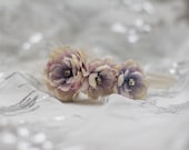 Swan Princess Flower Feather Bridal Headband