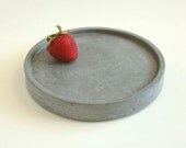 Round Concrete Tray
