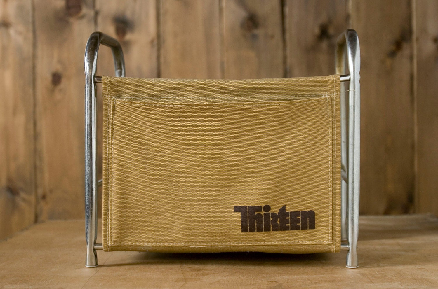 Vintage Channel Thirteen Magazine Rack