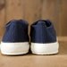 Vintage Deadstock Italian Military Issue Navy Canvas Sneakers