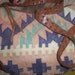 70s Kilim Me Softly--Shoulder Bag or Cross Body Bag--Boho--Woven Leather Strap--Tassel