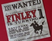Cowboy Birthday Invitation JPEG Il_170x135