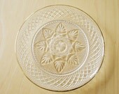 Vintage Snowflake Plate