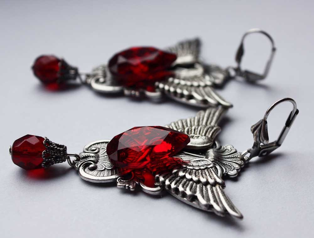 Steampunk earrings