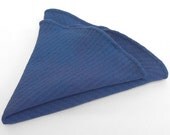 Organic Cotton Pocket Circle in delphinium blue