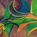 Virulo, el dragon alebrije / Virulo, the alebrije dragon ORIGINAL PAINTING on amate bark paper