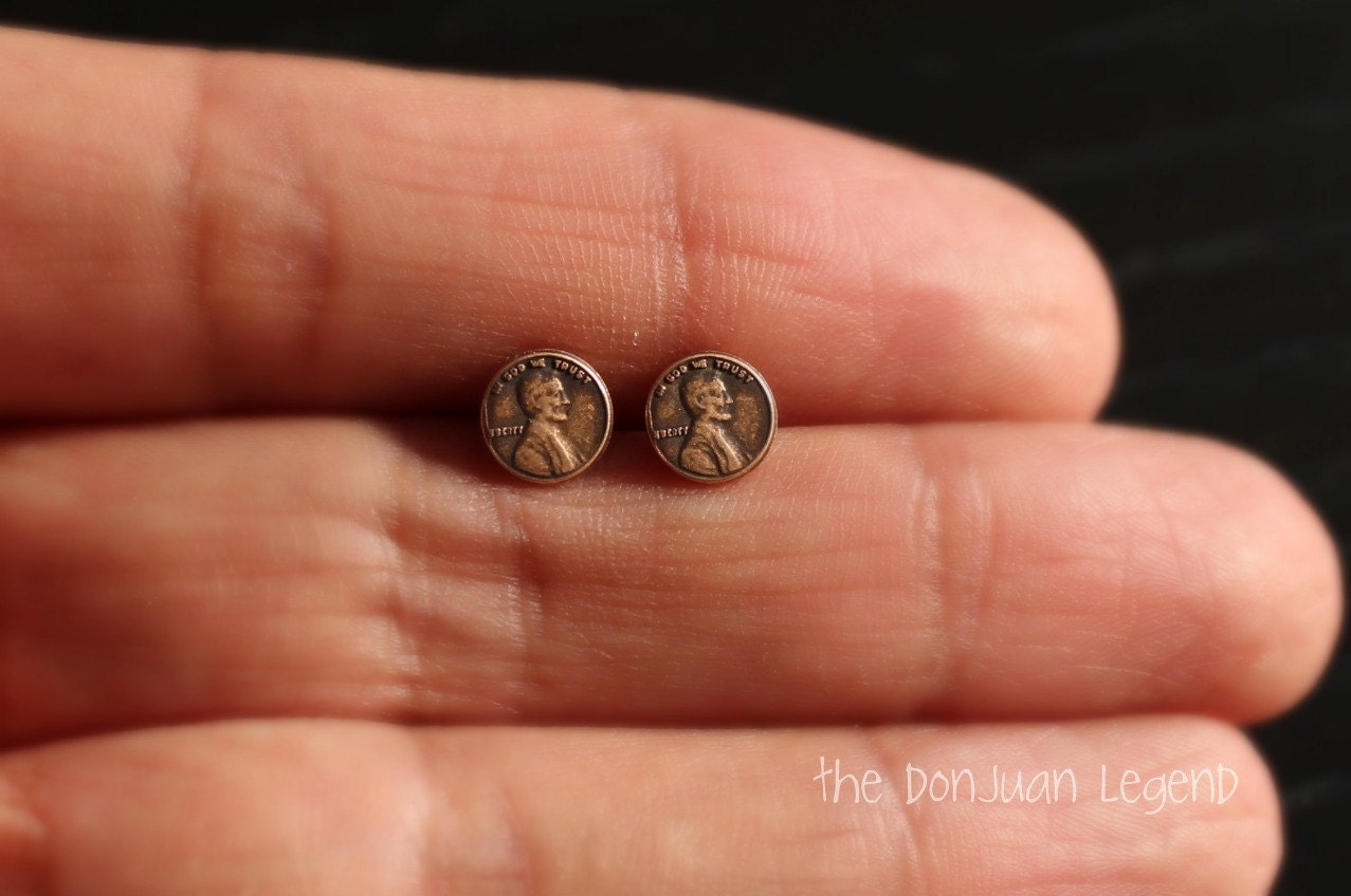 Last pair- You've a PENNY- 6MM Stud earrings