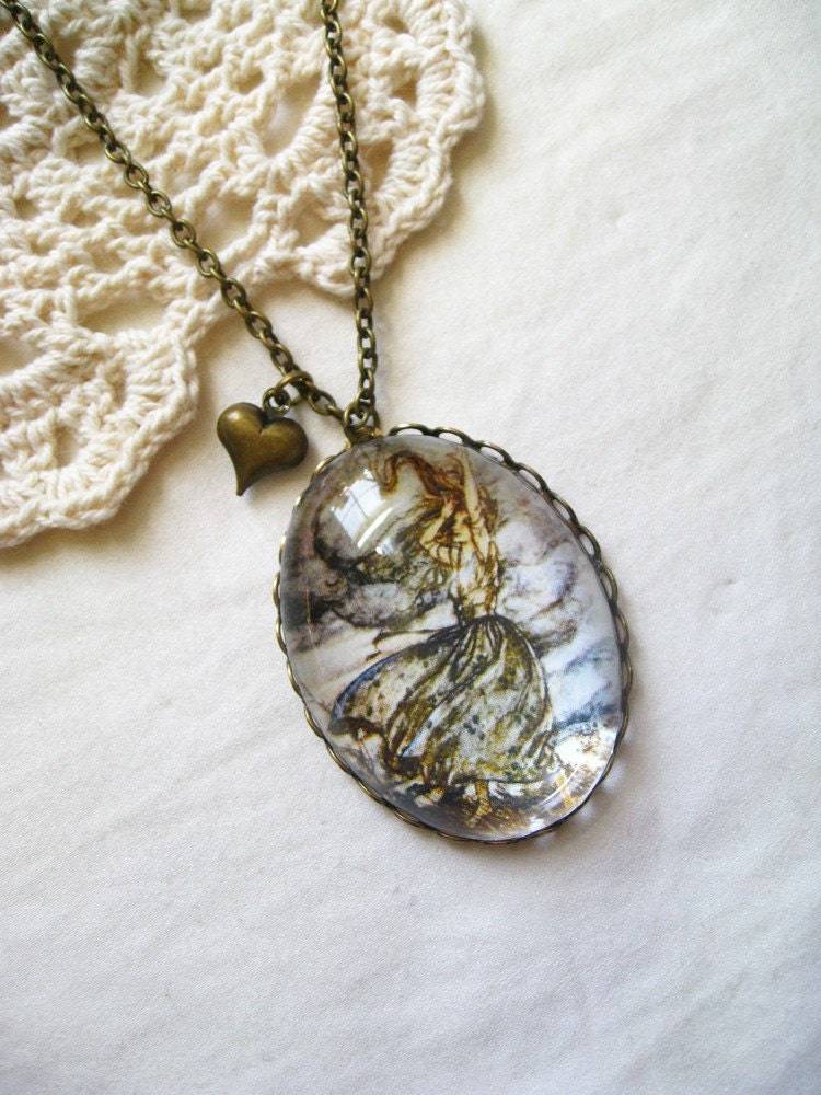 Undine in the Wind Necklace