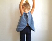 tulip pinafore top / pdf sewing pattern 12 months to 5t