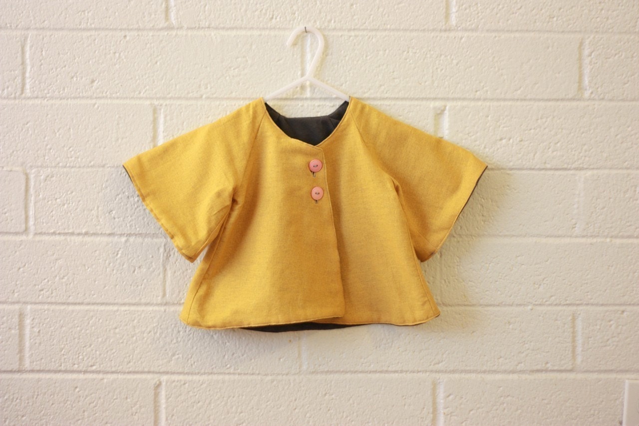 hello bolero jacket / pdf pattern sizes 12 MONTHS to 7 YEARS