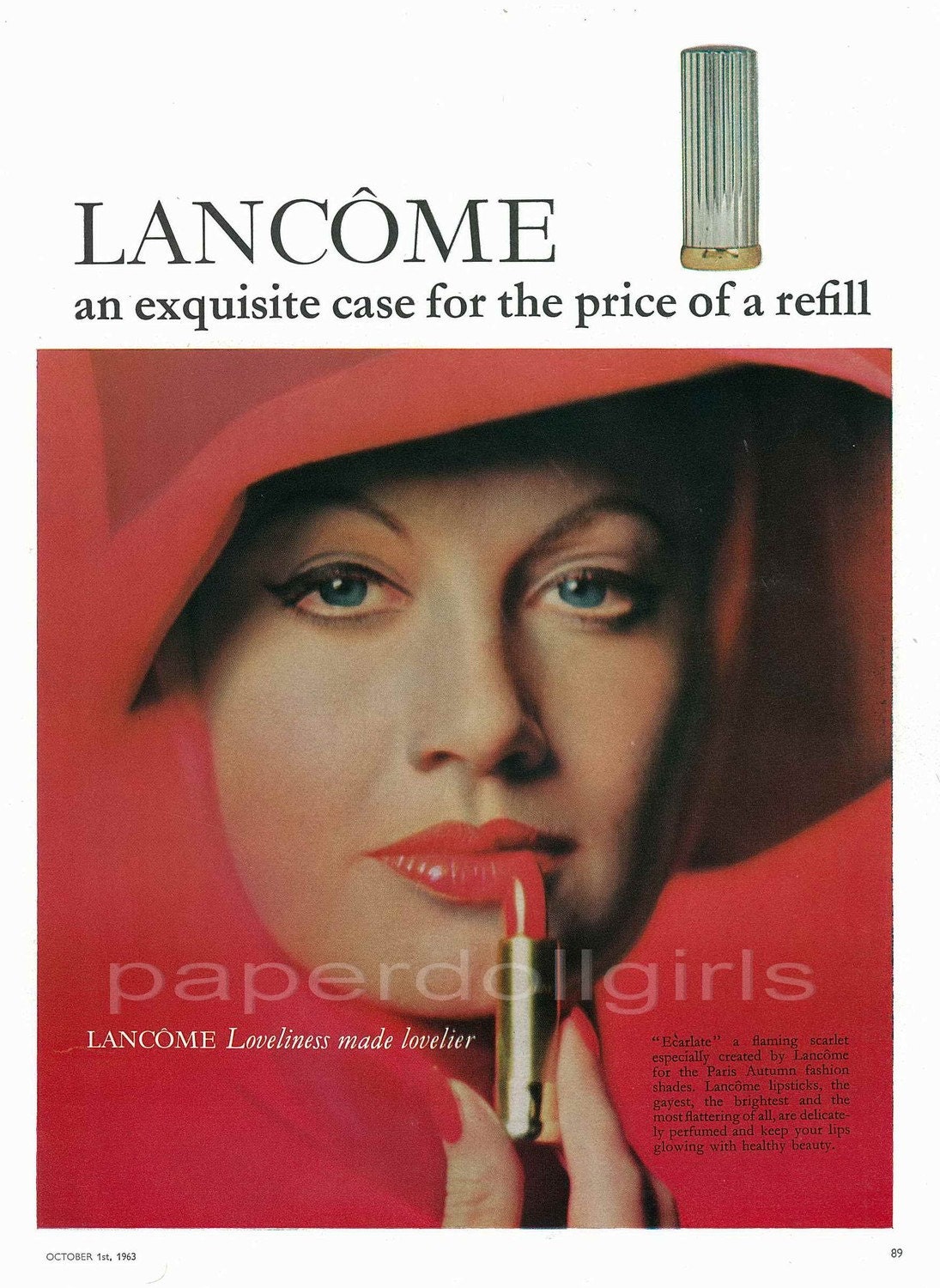 Lancome Paris Ad