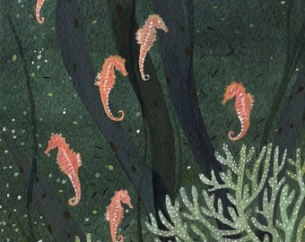 seahorse card