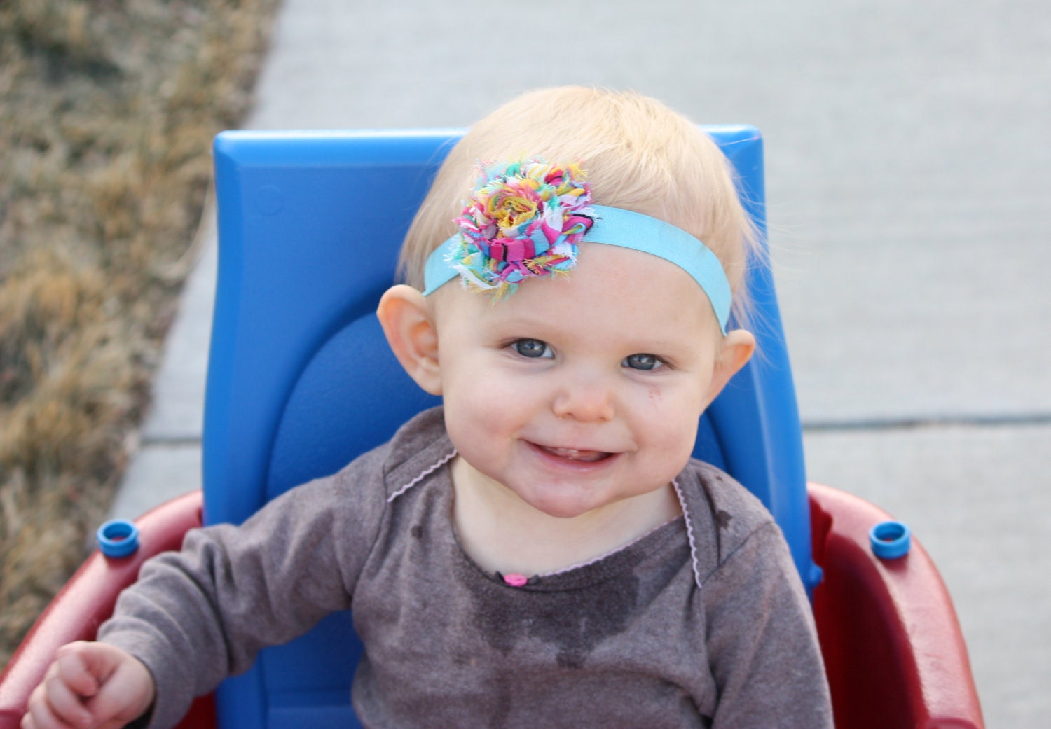 Multicolored Shabby Chic Headband Best Seller