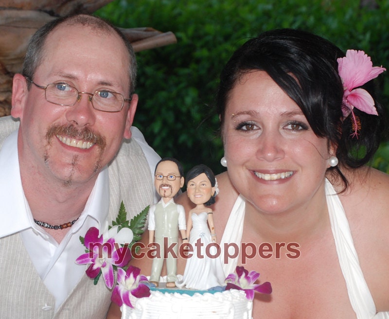 wedding Cake topper bride and groom cake topper