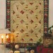 Primitive Folk Art Wall Quilt Pattern and Snowman Rag Balls: LET IT SNOW - 2 Projects