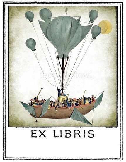 The Great Voyage West Bookplates (Personalized or Blank)